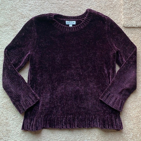 Orvis| Orvis Chenille Crewneck Sweater - Picture 1 of 5
